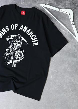 Винтажный лицензионный мерч футболка сериала sons of anarchy. american vintage y2k merch rock фильм сыны анархии harley davidson walking dead3 фото