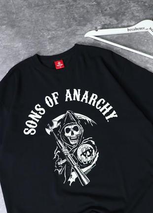 Винтажный лицензионный мерч футболка сериала sons of anarchy. american vintage y2k merch rock фильм сыны анархии harley davidson walking dead4 фото