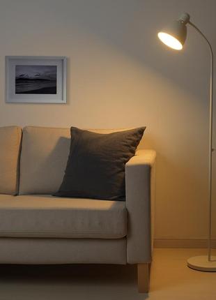 Светильник напольный для чтения ikea лерста белый 204.287.89