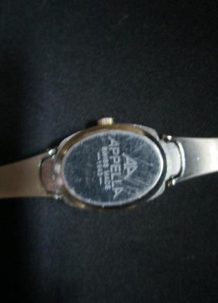Часы женские наручные "appella" на ходу. кварц б/у9 фото