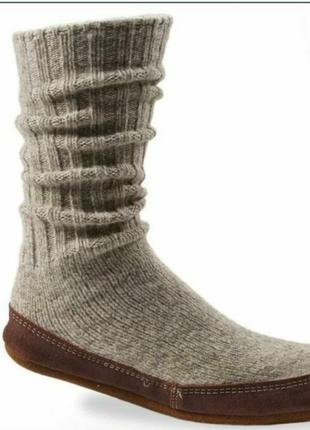 Носки гольфи тапочки теплие туристические acorn slipper sock