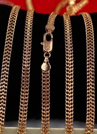 Ланцюг xuping jewelry пітон 45 см 4,5 мм золотистий