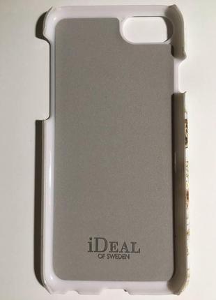 Чехол накладка ideal of sweden printed case для iphone 6/6s/7/8/se 2/3 2020/2022 (4.7") carrara gold4 фото