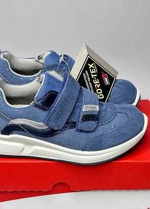 Детские кожаные кроссовки superfit merida gore-tex 28р девочке