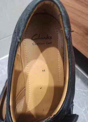 Туфлы туфли ботинки лоферы натуральная кожа clarks 44 45 р оригинал6 фото