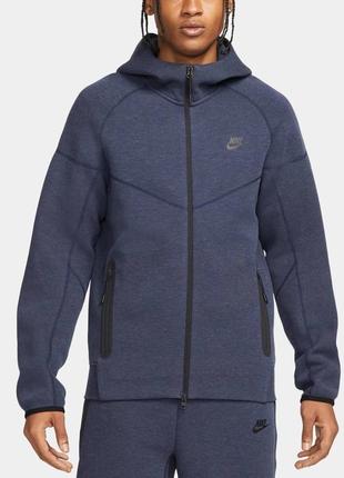 Кофта муж. nike sportswear tech fleece hoodie (арт. fb7921-473)1 фото