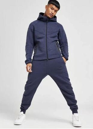 Кофта муж. nike sportswear tech fleece hoodie (арт. fb7921-473)3 фото