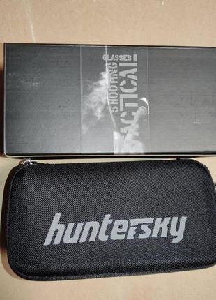 Huntersky баллистические, тактические защитные очки для стрельбы. не запотевающие10 фото