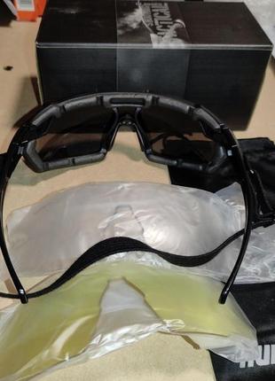 Huntersky баллистические, тактические защитные очки для стрельбы. не запотевающие9 фото