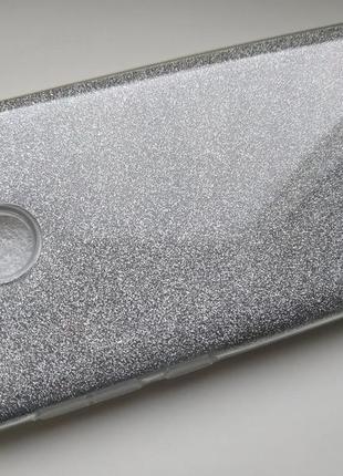 Чехол с блестками xiaomi redmi 4x