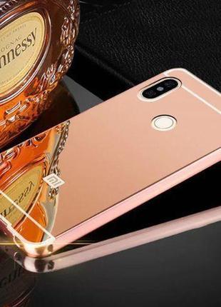 Чехол зеркальный xiaomi mi 9 , рамка алюминий, зеркало акрил