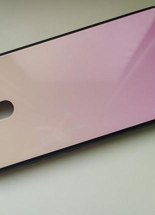 Чехол градиент стеклянный для xiaomi redmi  8a