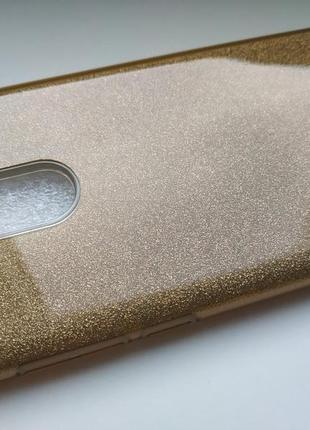 Чехол з блуестками xiaomi redmi 5