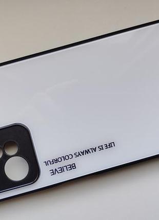 Чехол градиент стеклянный для realme c31