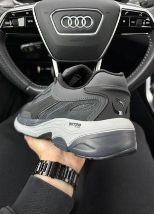 Мужские кроссовки puma teveris nitro grey 41-42-43-44-45-462 фото