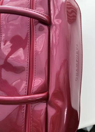Винтажная латексная силиконовая глянцевая прозрачная сумка органайзер champneys винтаж ретро5 фото