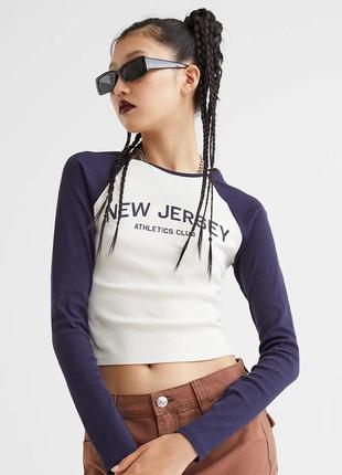 Лонг new jersey h&amp;m