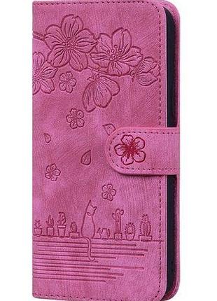 Чехол-книжка "роза" для xiaomi redmi note 12 5g /redmi note 12 4g/poco x5