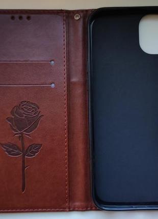 Чехол-книжка " роза"    для   iphone 14 plus3 фото