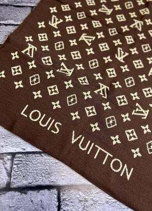 Двусторонний шарф louis vuitton2 фото