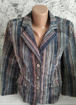 Жакет, пиджак bonita, германия, микровельвет