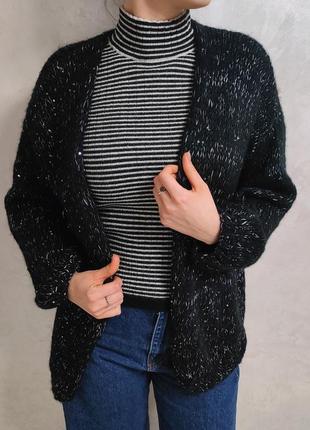 Мохеровий кардиган-павутинка hand-made