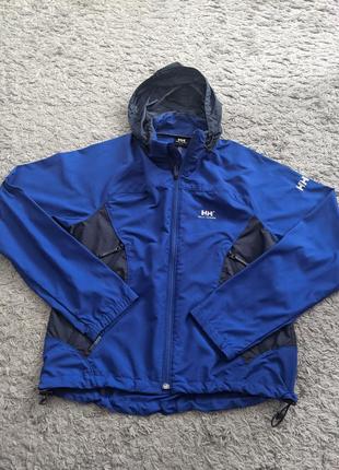 Куртка/вітровка helly hansen, size m(l), рукав до горла 84 підпахви 55 довжина 63