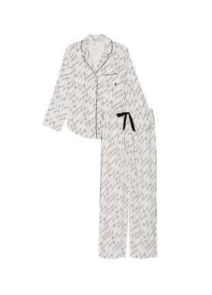 Оригинальная пижама victoria’s secret на длинный рукав сша4 фото