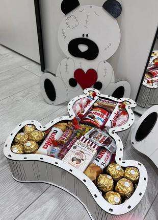 Подарочный бокс мишка 🎁