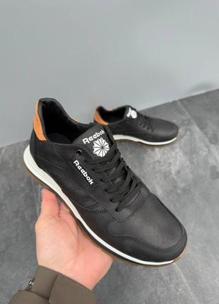 Кроссовки reebok натуральная кожа