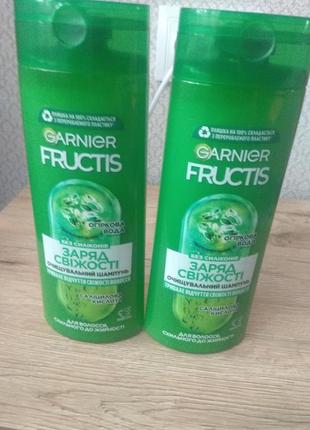 Шампунь garnier fructis заряд свіжості 400 мл