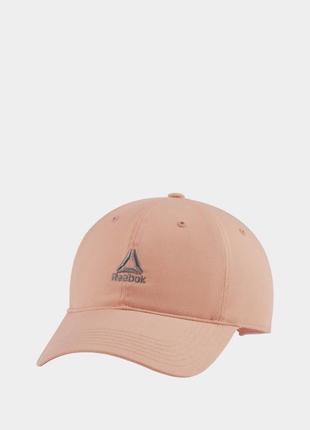 Нова спортивна жіноча кепка у персиковому кольорі від reebok (оригінал)