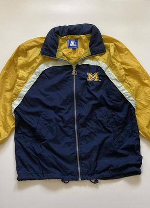 Винтажная куртка vintage michigan wolverines starter jacket