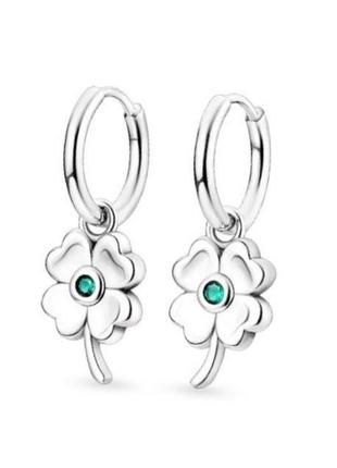 Серьги серебро silver_pandora original