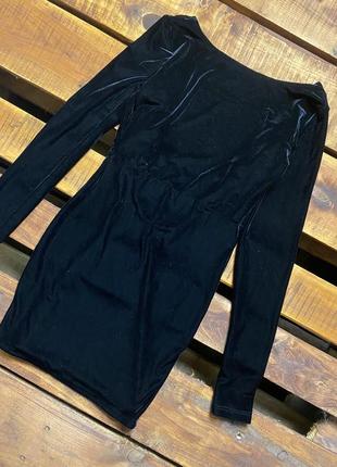 Женское короткое платье warehouse (вархаус хс-срр идеал оригинал черное)1 фото