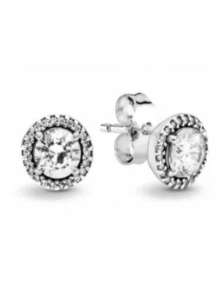 Серьги серебро silver_pandora original ale