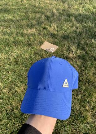Новая спортивная мужская кепка от reebok, нейлоновая бейсболка в синем цвете4 фото