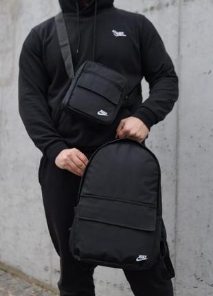 Комплект рюкзак+ барсетка base the north faceбелое лого