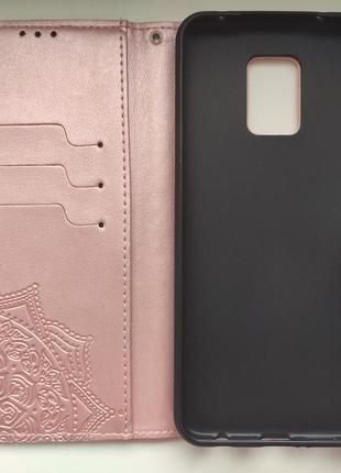 Чехол-книжка " солнце"    для xiaomi  redmi note 9s  redmi note 9 pro2 фото