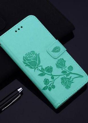 Чехол-книжка " роза" для iphone 14 pro max