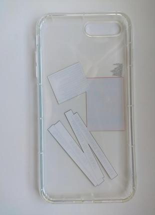 Чехол силиконовый iphone 7 plus   i8 plus iphone 7+   iphone 8+3 фото