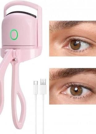 Аккумуляторные щипцы для завивки ресниц с usb eye lashes machine5 фото