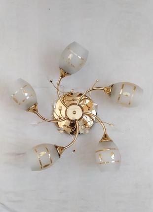 Люстра на 5 плафонов