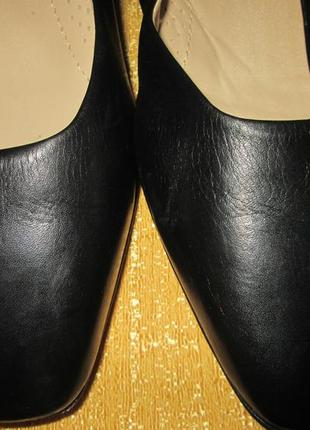 Туфли кожа с брошью эдельвейсом7 фото