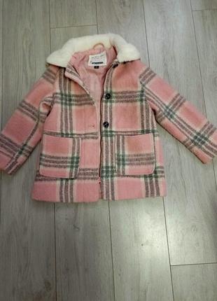 Курточка пальто для девочки1 фото