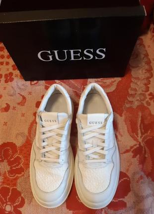 Кроссовки кожаные guess оригинал