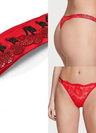 Трусики victoria's secret стринги victoria's secret трусики со стразами victoria’s secret