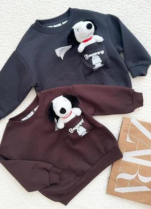 Свитшот снупи zara зара snoopy