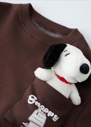 Свитшот снупи zara зара snoopy6 фото