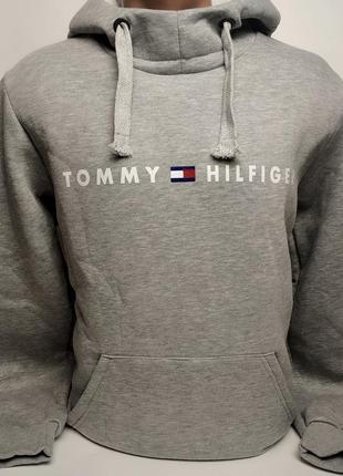 Стильная мужская толстовка hilfiger на байке отличного качества .3 фото